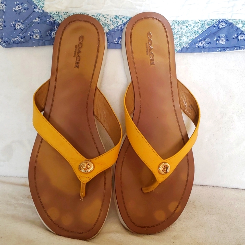Coach Flip-Flops - image 1